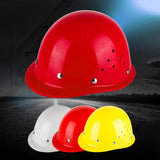 Maxbell Hard Hat Sturdy Breathable Thickened Work Helmet for Outdoor Adults Red