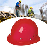 Maxbell Hard Hat Sturdy Breathable Thickened Work Helmet for Outdoor Adults Red