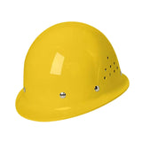 Maxbell Hard Hat Sturdy Breathable Thickened Work Helmet for Outdoor Adults Yellow