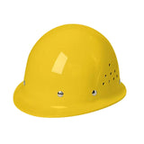 Maxbell Hard Hat Sturdy Breathable Thickened Work Helmet for Outdoor Adults Yellow