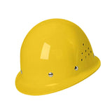 Maxbell Hard Hat Sturdy Breathable Thickened Work Helmet for Outdoor Adults Yellow