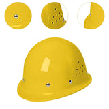 Maxbell Hard Hat Sturdy Breathable Thickened Work Helmet for Outdoor Adults Yellow