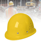 Maxbell Hard Hat Sturdy Breathable Thickened Work Helmet for Outdoor Adults Yellow
