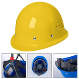 Maxbell Hard Hat Sturdy Breathable Thickened Work Helmet for Outdoor Adults Yellow
