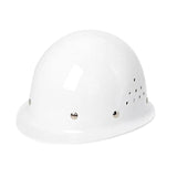 Maxbell Hard Hat Sturdy Breathable Thickened Work Helmet for Outdoor Adults White