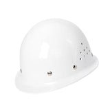 Maxbell Hard Hat Sturdy Breathable Thickened Work Helmet for Outdoor Adults White