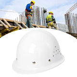 Maxbell Hard Hat Sturdy Breathable Thickened Work Helmet for Outdoor Adults White