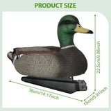 Maxbell Garden Decor Ornament Multipurpose Duck Decoy for Courtyard Backyard Outdoor