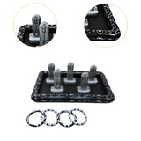 Maxbell Giant Tombstone Ring Toss Game Inflatable Halloween Decor for Kids Classroom