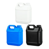 Maxbell 2L Plastic Jug Easy to Clean Heavy Duty Water Container for Liquids Home Oil milky white