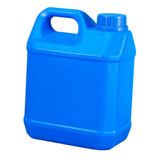 Maxbell 2L Plastic Jug Easy to Clean Heavy Duty Water Container for Liquids Home Oil blue