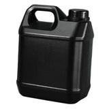Maxbell 2L Plastic Jug Easy to Clean Heavy Duty Water Container for Liquids Home Oil black