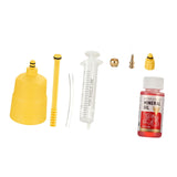 Maxbell 9Pcs MTB Bike Hydraulic Brake Bleeding Set for Road Cycling 60ml Brake Fluid