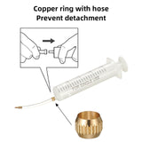 Maxbell 9Pcs MTB Bike Hydraulic Brake Bleeding Set for Road Cycling 60ml Brake Fluid