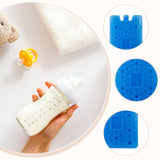 Maxbell 6x Ice Boxes Sturdy Cold Chain Transport Box for Air Conditioning Travel Fan Blue Snowflake