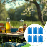 Maxbell 6x Ice Boxes Sturdy Cold Chain Transport Box for Air Conditioning Travel Fan Small Flat Bottle