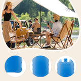 Maxbell 6x Ice Boxes Sturdy Cold Chain Transport Box for Air Conditioning Travel Fan Small Flat Bottle