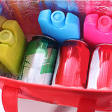 Maxbell 6 Pieces Ice Pack for Travel Cool Box Ice Cooler Blocks for Home Camping BBQ Yellow