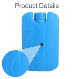 Maxbell 6 Pieces Ice Pack for Travel Cool Box Ice Cooler Blocks for Home Camping BBQ Blue