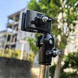 Maxbell Parasol Holder Stable Metal Universal Adjustable Clamp for Picnic Patio Lawn