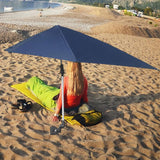 Maxbell Fishing Umbrella Portable Durability with Clamp for Camping Outdoor Backyard