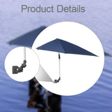 Maxbell Fishing Umbrella Portable Durability with Clamp for Camping Outdoor Backyard