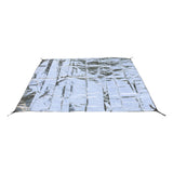 Maxbell Double Sided Aluminum Foil Pad Sturdy Portable for Camping Beach Tent Hiking 75x200cm
