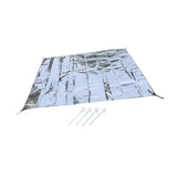 Maxbell Double Sided Aluminum Foil Pad Sturdy Portable for Camping Beach Tent Hiking 150x200cm