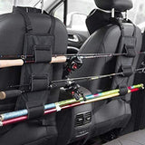 Maxbell 2 Pieces Fishing Pole Holders for Car Car Fishing Rod Holders for SUV Wagons