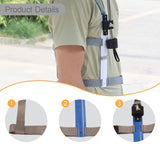 Maxbell Hands Free Umbrella Holder Wearable Accessory for Outdoor Activity Gardening Front