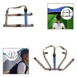 Maxbell Hands Free Umbrella Holder Wearable Accessory for Outdoor Activity Gardening Front