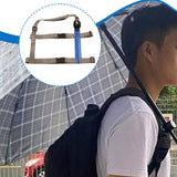 Maxbell Hands Free Umbrella Holder Wearable Accessory for Outdoor Activity Gardening Front