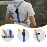 Maxbell Hands Free Umbrella Holder Wearable Accessory for Outdoor Activity Gardening Back