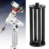 Height Riser Stable DIY Portable Telescope Equatorial Mount Extension Column 300mm black