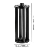 Height Riser Stable DIY Portable Telescope Equatorial Mount Extension Column 300mm black