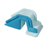 Inflatable Pool Slide for Kids Wear Resistant PVC for Backyard Summer Family Blue