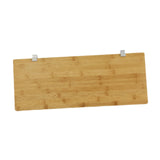 Maxbell Grill Table Extension Board Bamboo Expansion Table for Beach Camping Outdoor 52cmx22.2cm