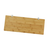 Maxbell Grill Table Extension Board Bamboo Expansion Table for Beach Camping Outdoor 52cmx22.2cm