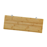 Maxbell Grill Table Extension Board Bamboo Expansion Table for Beach Camping Outdoor 60cmx22.2cm