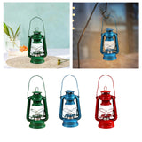 Maxbell Retro Kerosene Oil Lamp Decorative Camping Lamp for Bedroom Restaurant Party Green