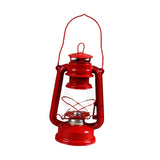 Maxbell Retro Kerosene Oil Lamp Decorative Camping Lamp for Bedroom Restaurant Party Red