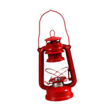 Maxbell Retro Kerosene Oil Lamp Decorative Camping Lamp for Bedroom Restaurant Party Red