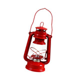 Maxbell Retro Kerosene Oil Lamp Decorative Camping Lamp for Bedroom Restaurant Party Red