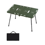 Camping Table Carrying Bag Folding Picnic Table for Travel Backyard Barbecue Green