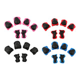 Maxbell Kids Protective Gear Set Kids Skateboard Knee Pads for 2-7 Years Sports Bike Pink