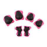 Maxbell Kids Protective Gear Set Kids Skateboard Knee Pads for 2-7 Years Sports Bike Pink