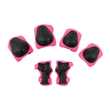 Maxbell Kids Protective Gear Set Kids Skateboard Knee Pads for 2-7 Years Sports Bike Pink