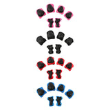 Maxbell Kids Protective Gear Set Kids Skateboard Knee Pads for 2-7 Years Sports Bike Pink