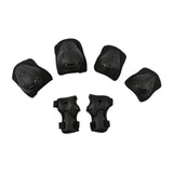 Maxbell Kids Protective Gear Set Kids Skateboard Knee Pads for 2-7 Years Sports Bike Black
