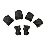 Maxbell Kids Protective Gear Set Kids Skateboard Knee Pads for 2-7 Years Sports Bike Black